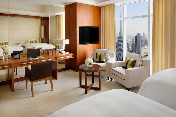 JW Marriott Dubai  Deluxe Twin Room