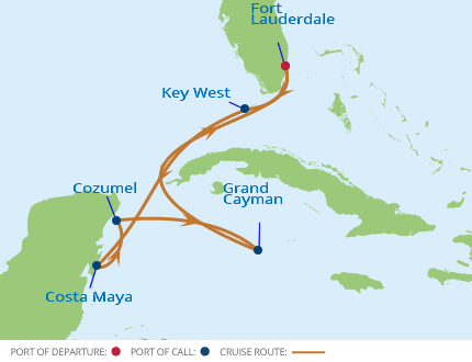 Celebrity Silhouette Map