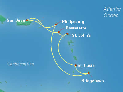 Royal Caribbean Freedom of the Seas Map