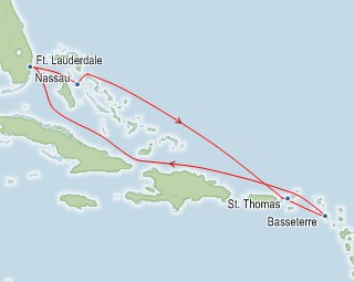 Royal Caribbean Harmony of the Seas Map