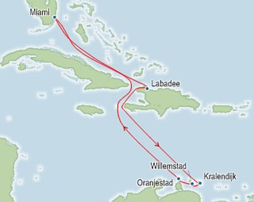 Royal Caribbean Navigator Map