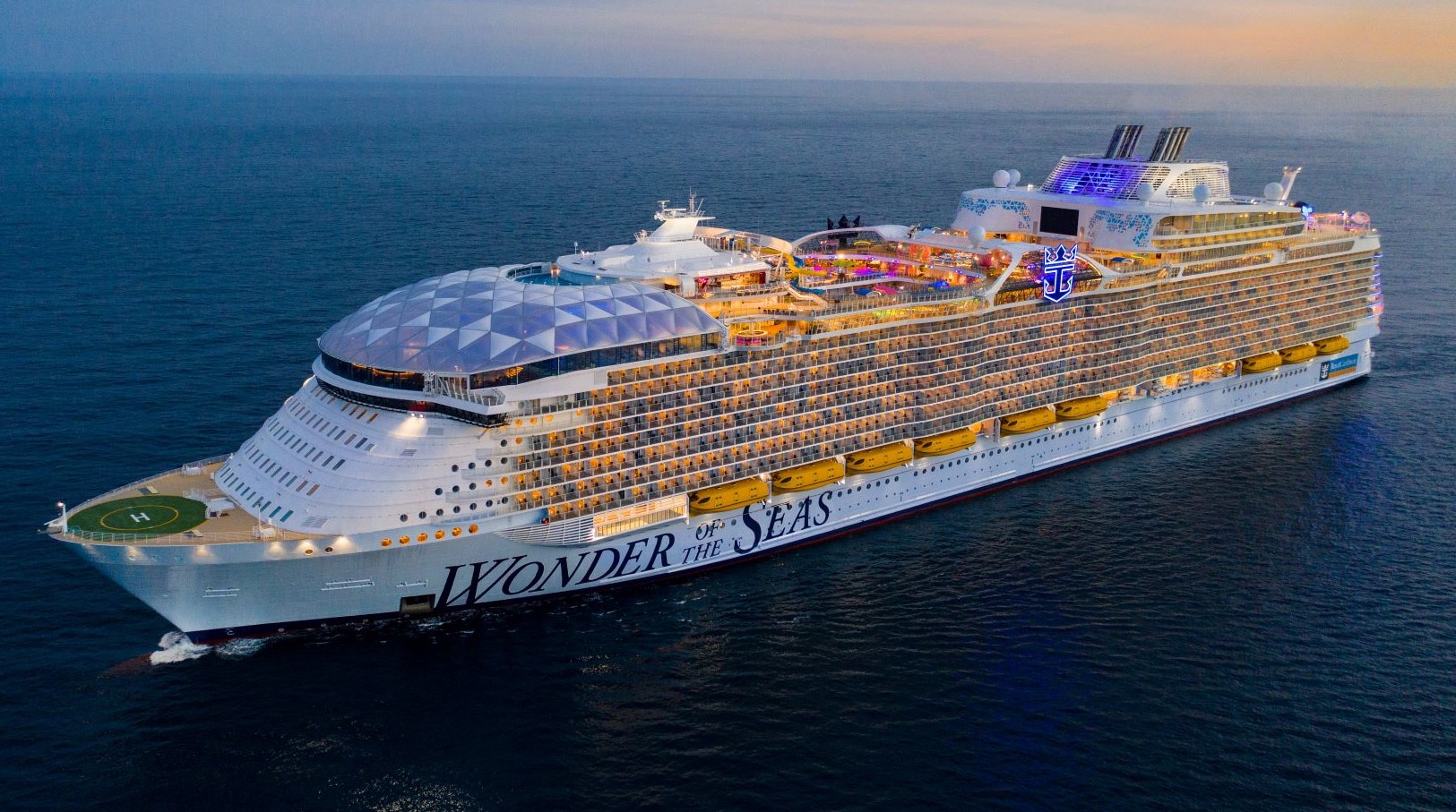 Royal Caribbean's <em>Wonder of the Seas</em>